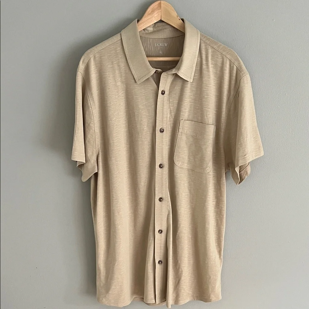 J. Crew Men's Egyptian Cotton Button Down Shirt Size XL